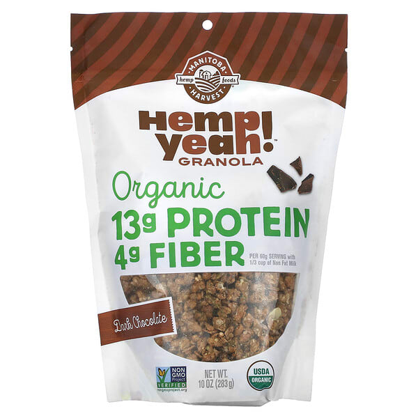 Manitoba Harvest, Hemp Yeah!, Organic Granola, Dark Chocolate, 10 oz (283 g)