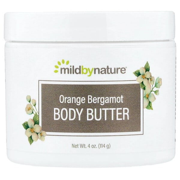 Mild By Nature, Orange Bergamot Body Butter, 4 oz (114 g)