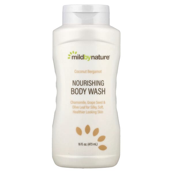 Mild By Nature, Nourishing Body Wash, Coconut Bergamot, 16 fl oz (473 ml)