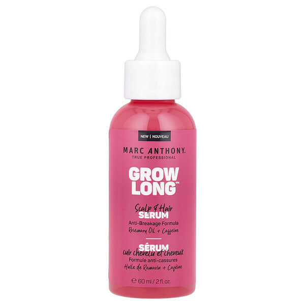 Marc Anthony, Grow Long™, Scalp & Hair Serum, Anti-Breakage Formula, 2 fl oz (60 ml)