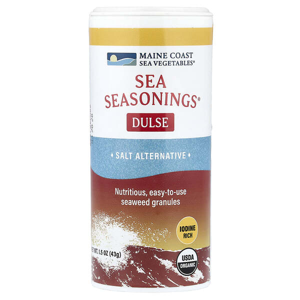 Maine Coast Sea Vegetables, Sea Seasonings®, Dulse, 1.5 oz (43 g)