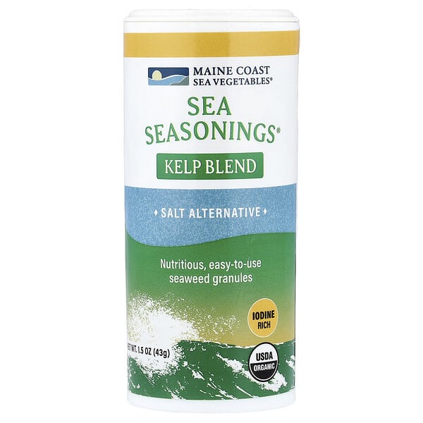 Maine Coast Sea Vegetables, Sea Seasonings®, Kelp Blend, 1.5 oz (43 g)