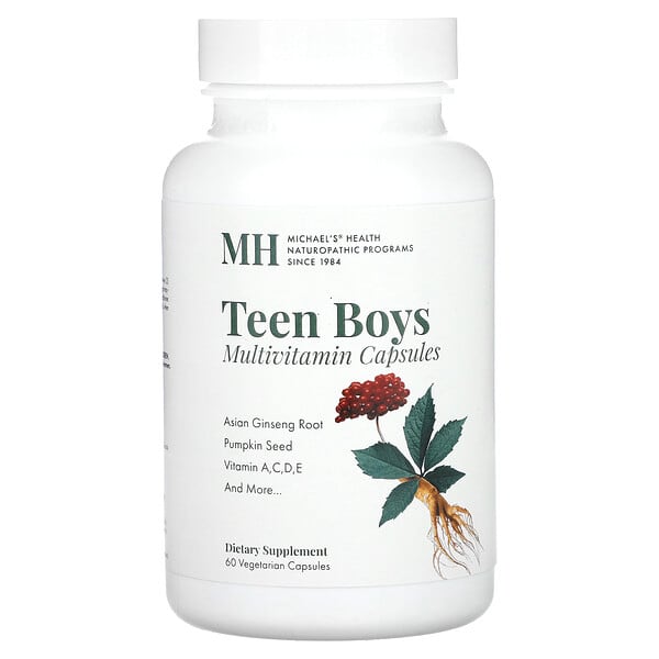 Michael's Health, Teen Boys Multivitamin, 60 ширхэг капсул