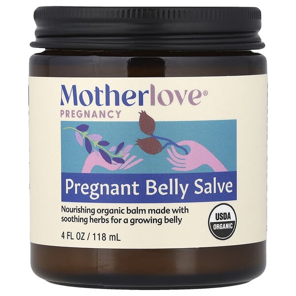 Motherlove, Pregnancy, Pregnant Belly Salve, 4 fl oz (118 ml)