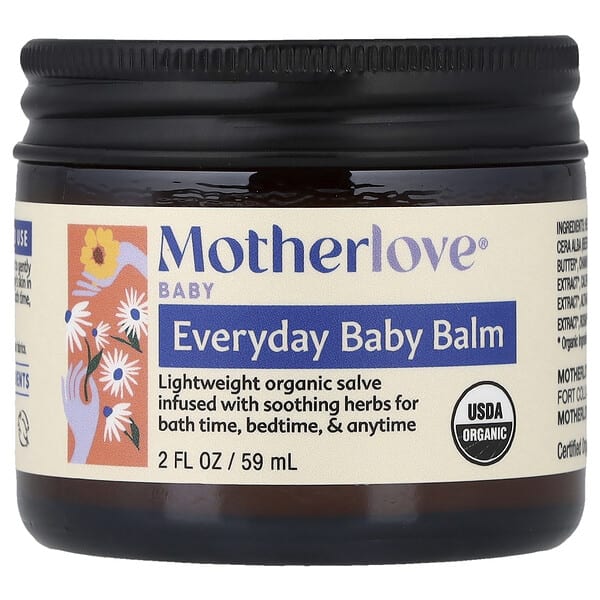 Motherlove, Нярайн, Everyday Baby Balm, 2 fl oz (59 ml)