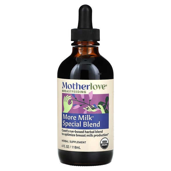 Motherlove, Breastfeeding, More Milk Special Blend, 4 fl oz (118 ml)