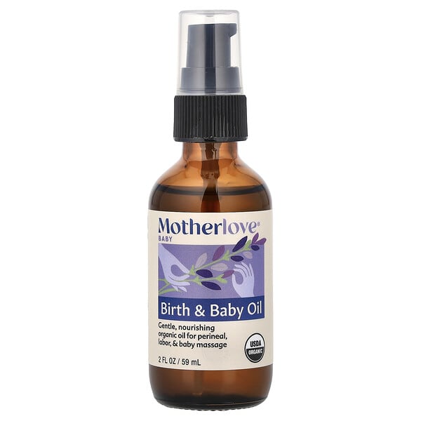 Motherlove, Нярайн, Birth & Baby Oil, 2 fl oz (59 ml)