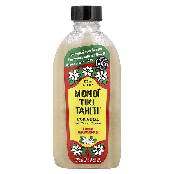 Monoi Tiare Tahiti, кокосын тос, Tiare (Gardenia), 4 fl oz (120 ml)