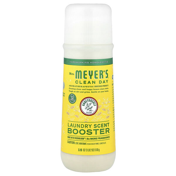 Mrs. Meyers Clean Day, Laundry Scent Booster, Honeysuckle, 18 oz (510 g)