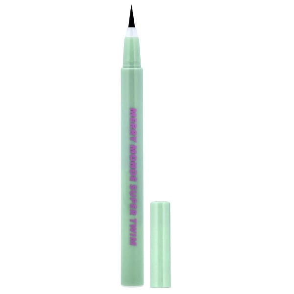 Merrymonde, Super Twim Pen Eyeliner, 01 Vivid Black, 0.02 fl oz (0.5 ml)