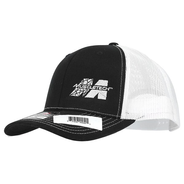 MuscleTech, Snapback Trucker Cap, Black/White, 1 ширхэг