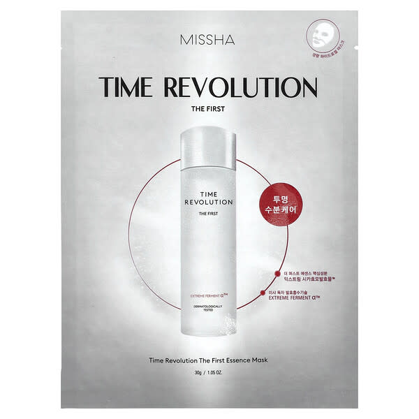 Missha, Time Revolution, The First Essence Beauty Mask, 1 Sheet, 1.05 oz (30 g) (Discontinued Item)