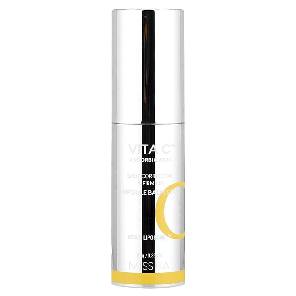 Missha, Vita C Plus, Spot Correcting & Firming Ampoule Balm Stick, 0.35 oz (10 g) (Discontinued Item)