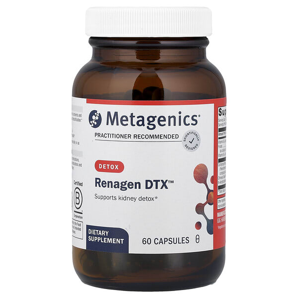 Metagenics, Renagen DTX™, 60 капсул