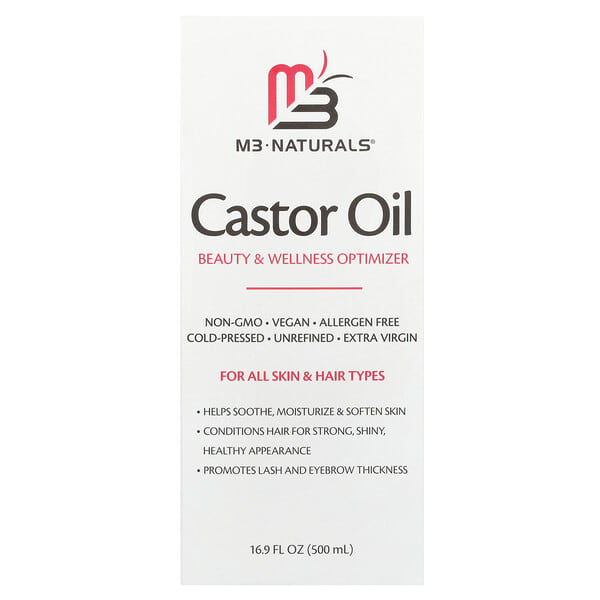 M3, касторын тос, For All Skin & Hair Types, 16.9 fl oz (500 ml)