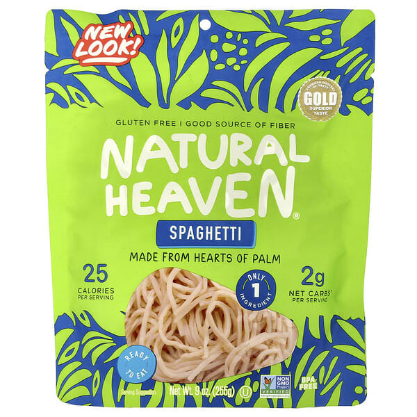 Natural Heaven, Hearts of Palm, Spaghetti, 9 oz (255 g)