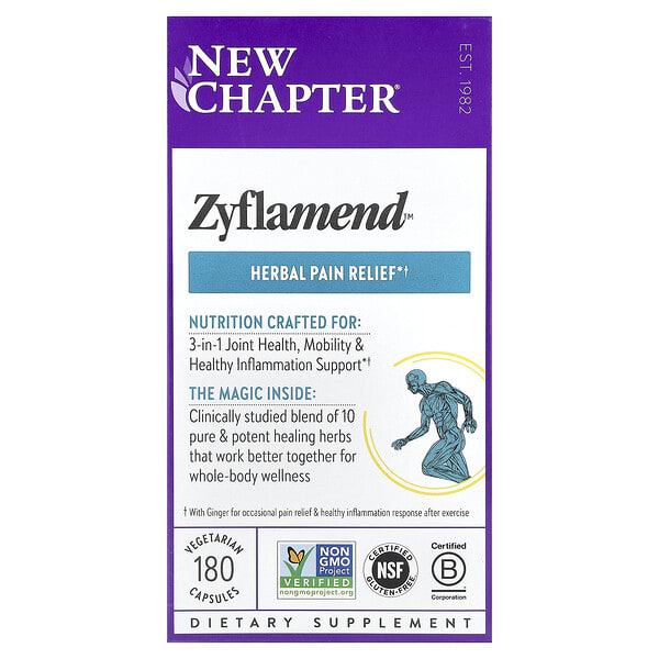 New Chapter, Zyflamend™, 180 ширхэг капсул