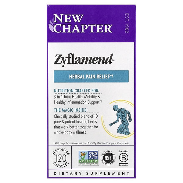 New Chapter, Zyflamend™, 120 ширхэг капсул