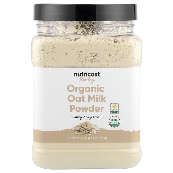 Nutricost, Pantry, органик Oat Milk нунтаг, 22.7 oz (635 g)