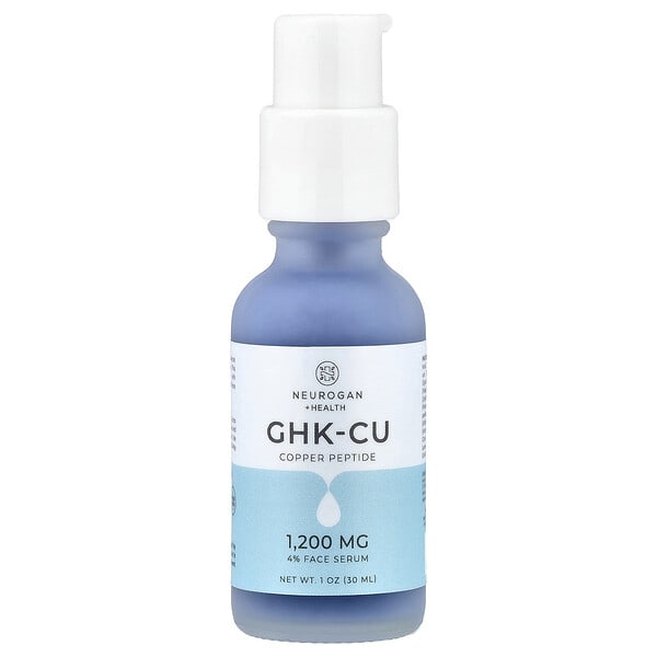 Neurogan Health, GHK-CU Copper Peptide, Face Serum, 1 oz (30 ml)