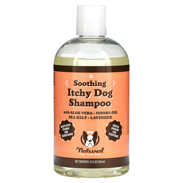 Natural Dog Company, Soothing Itchy Dog Shampoo, 12 oz (355 ml)