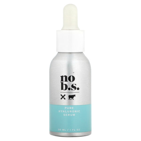 No BS Skincare, Pure Hyaluronic Serum, 1 fl oz (30 ml) (Discontinued Item)