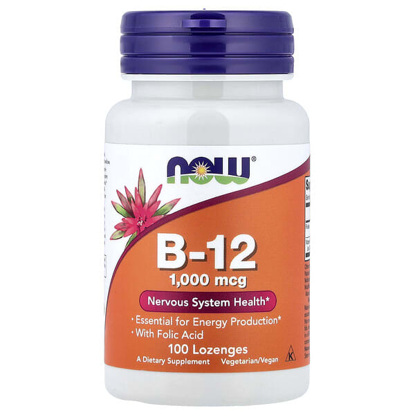 NOW Foods, B-12, 100 сорох шахмал
