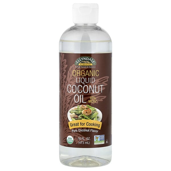 NOW Foods, Ellyndale® органикs, органик шингэн кокосын тос, цэвэр Coconut, 16 fl oz (473 ml)