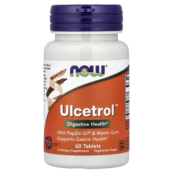 NOW Foods, Ulcetrol™, 60 шахмал