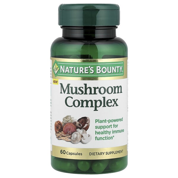 Nature's Bounty, Mushroom цогц, 60 капсул