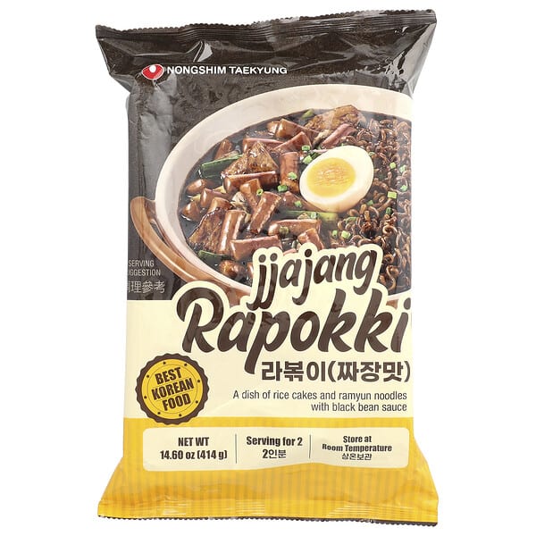 Nongshim, Jjajang Rappokki, 14.60 oz (414 g)