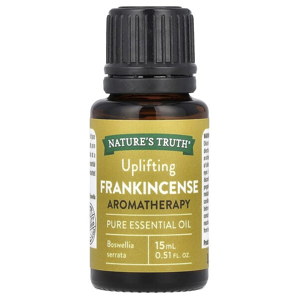 Nature's Truth, цэвэр Essential Oil, Uplifting Frankincense, 0.51 fl oz (15 ml)