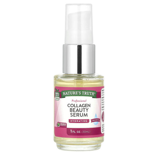 Nature's Truth, Professional Коллаген Beauty сыворотка, үнэргүй, 1 fl oz (30 ml)