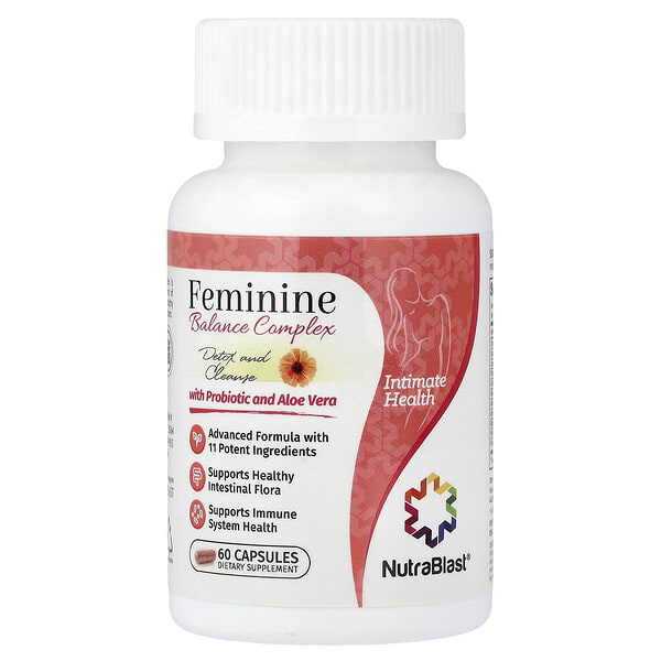 NutraBlast, Feminine Balance Complex, 60 капсул