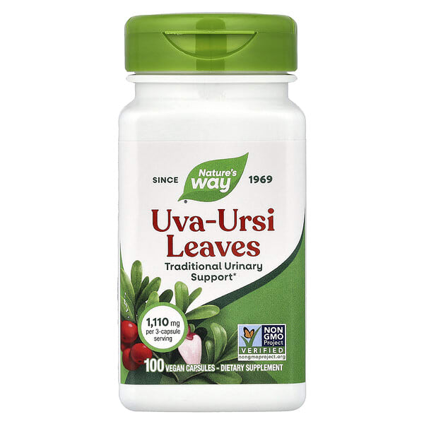 Nature's Way, Uva-Ursi навч, 100 ширхэг капсул (370 мг per капсул)