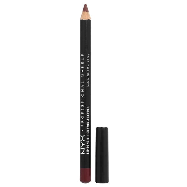 NYX Professional Makeup, Slim Lip Pencil, 801 Auburn, 0.03 oz (1.04 g)