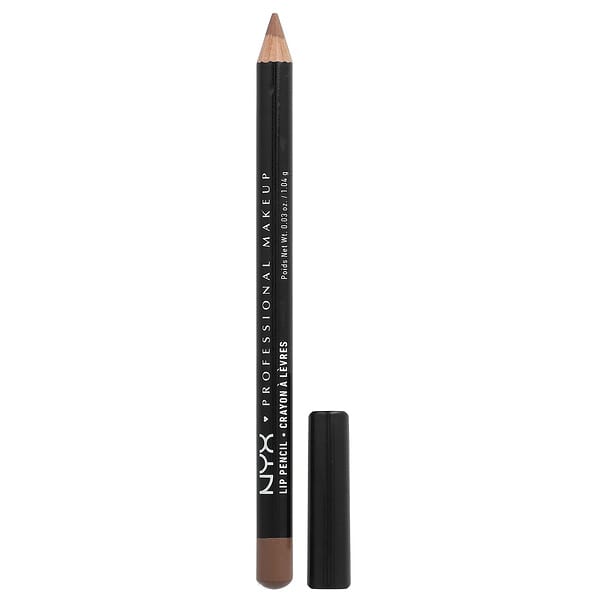 NYX Professional Makeup, Slim Lip Pencil, 855 Nude Truffle, 0.03 oz (1.04 g)