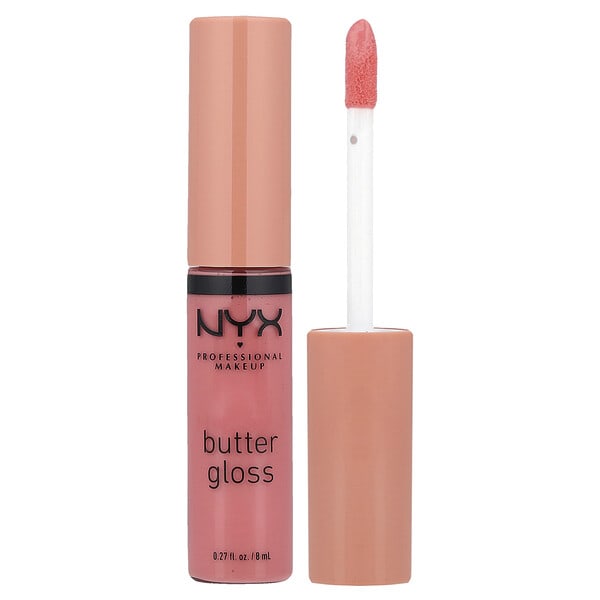 NYX Professional Makeup, Butter Gloss, Lip Gloss, 05 Creme Brulee, 0.27 fl oz (8 ml)
