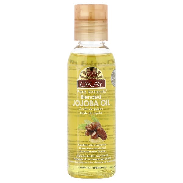 Okay Pure Naturals, Blended Jojoba Oil, 2 fl oz (59 ml)