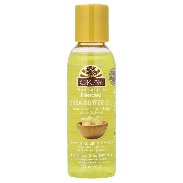 Okay Pure Naturals, Blended Shea Butter Oil, 2 fl oz (59 ml)