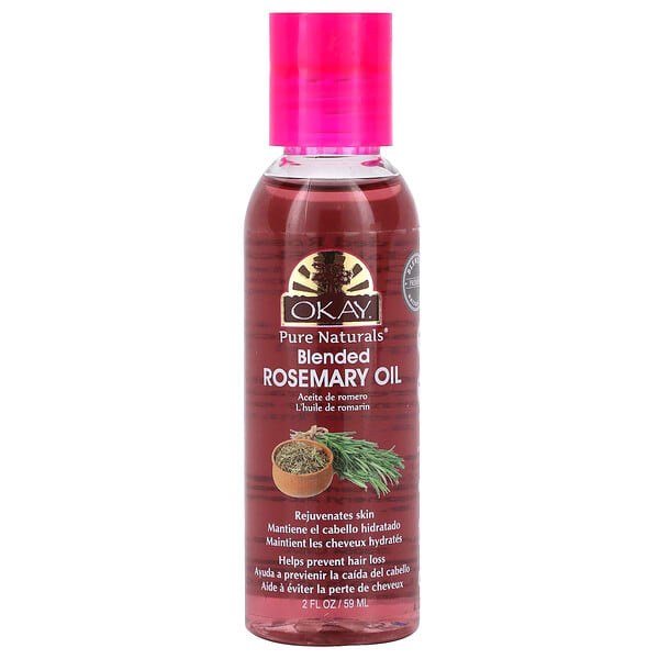 Okay Pure Naturals, Blended Rosemary Oil, 2 fl oz (59 ml) (Discontinued Item)