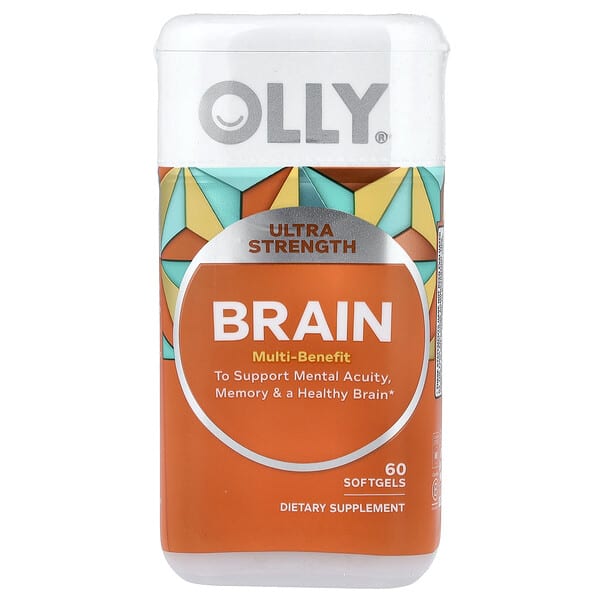 OLLY, Brain, 60 зөөлөн капсул