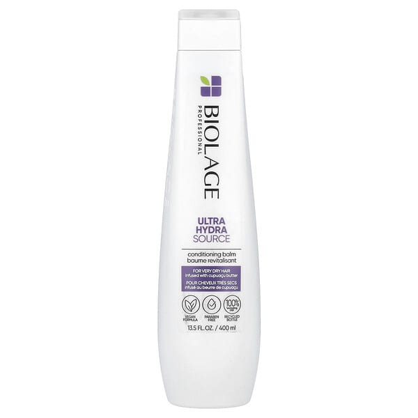 Biolage, Ultra Hydra Source, Conditioning Balm, For Very Dry Hair, 13.5 fl oz (400 ml) (Discontinued Item)