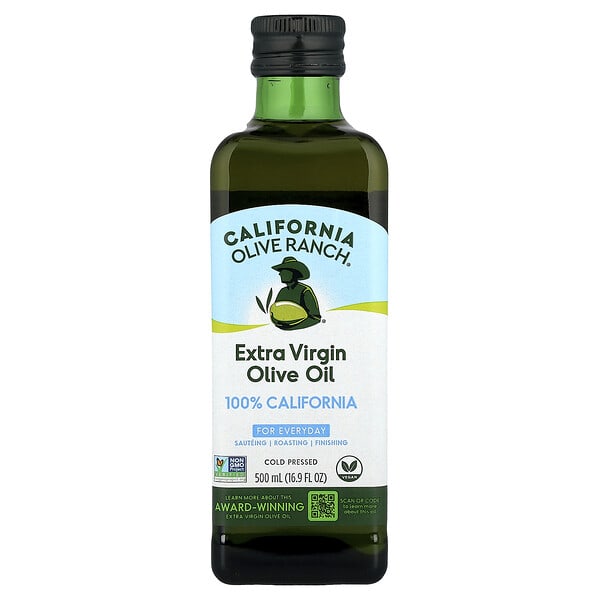 California Olive Ranch, 100% California, extra virgin Olive Oil, 16.9 fl oz (500 ml)