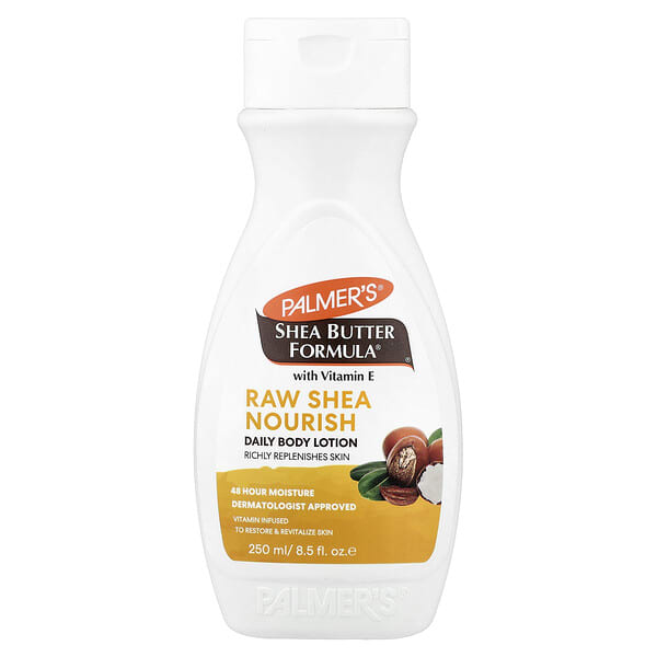 Palmer's, Shea Butter Formula® with Vitamin E, Daily Body Lotion, Raw Shea, 8.5 fl oz (250 ml)