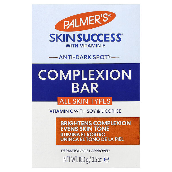 Palmer's, Skin Success® with Vitamin E, Anti-Dark Spot® Complexion Bar Soap, All Skin Types, 3.5 oz (100 g)