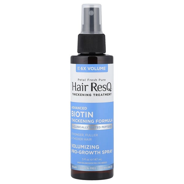 Petal Fresh, Hair ResQ®, Thickening Treatment, Volumizing Pro-Growth Spray, 5 fl oz (147 ml)