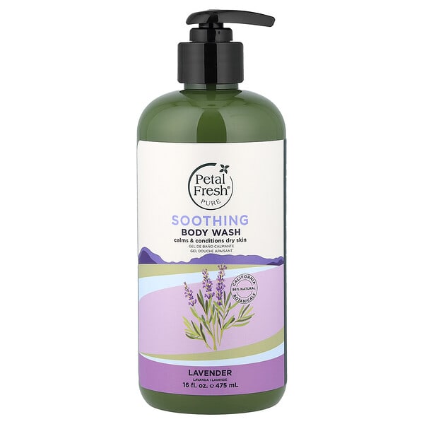 Petal Fresh, цэвэр, Soothing Body Wash, Lavender, 16 fl oz (475 ml)