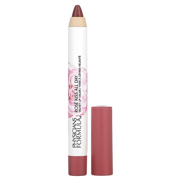 Physicians Formula, Rosé Kiss All Day, Velvet Lip Color, 1711509 First Kiss, 0.15 oz (4.3 g) (Discontinued Item)