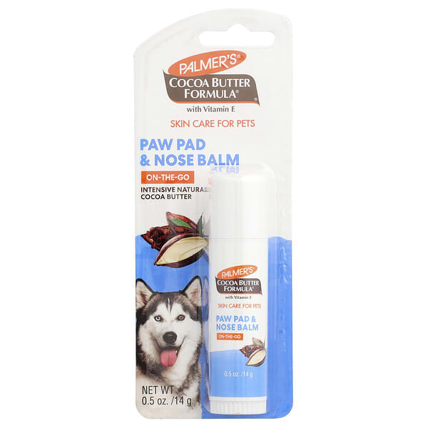 Palmer's for Pets, Cocoa Butter Formula® with Vitamin E, Paw Pad & Nose Balm, For Pets, 0.5 oz (14 g)
